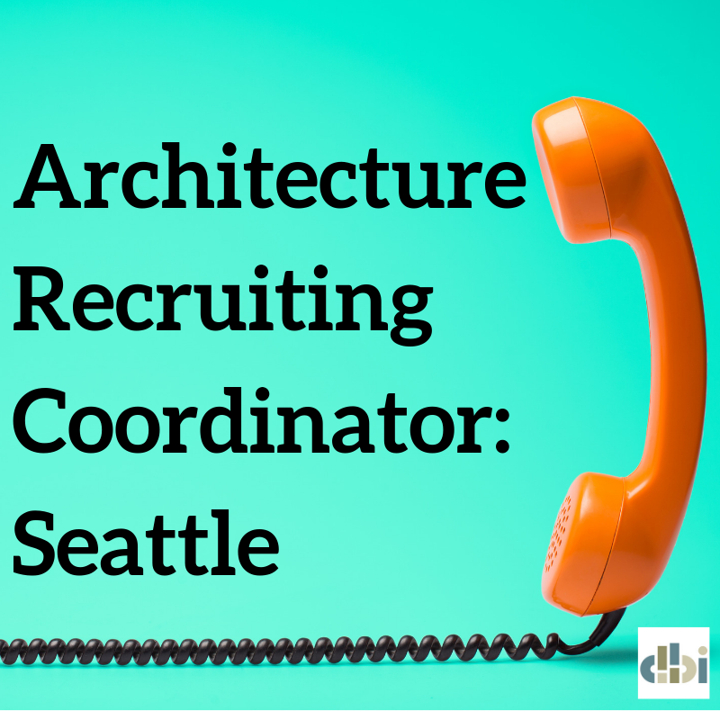 Architecture Recruiting Coordinator