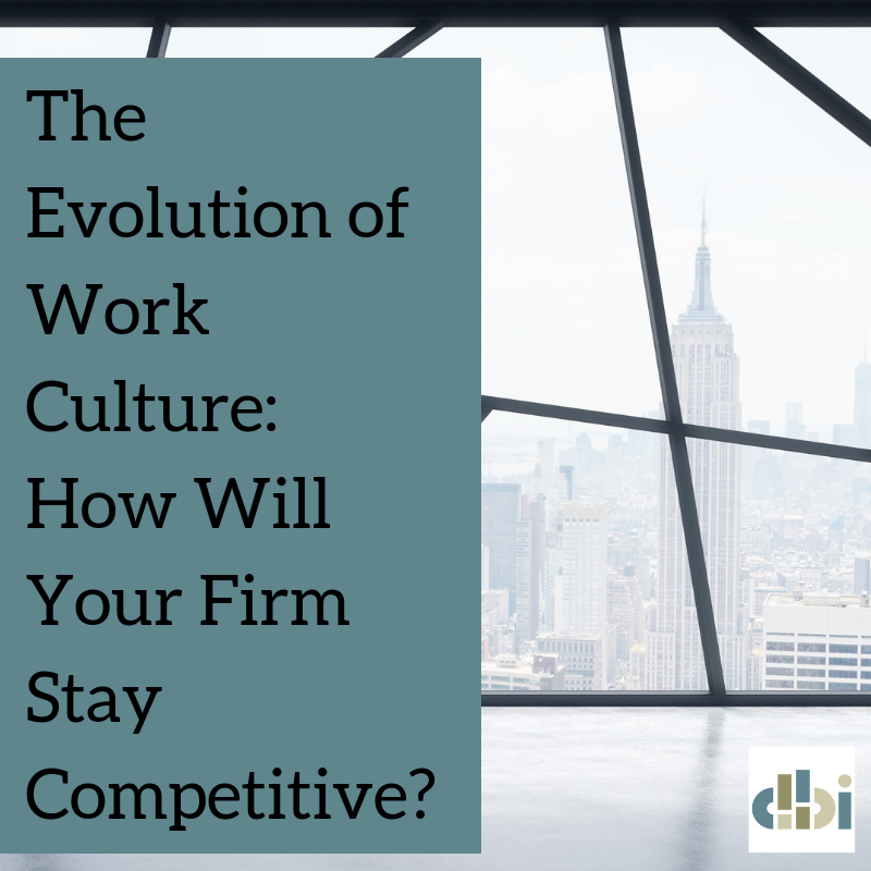 The Evolution of Work Culture: How Will Your Firm Stay Competitive?