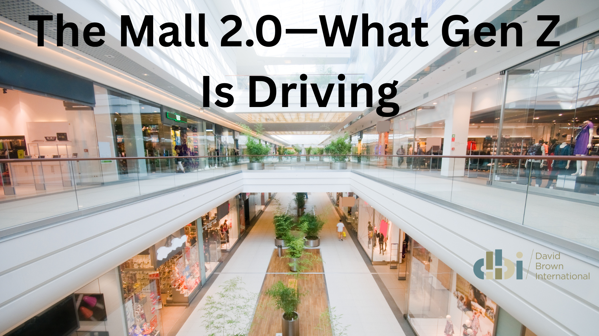 The Mall 2.0—What Gen Z Is Driving