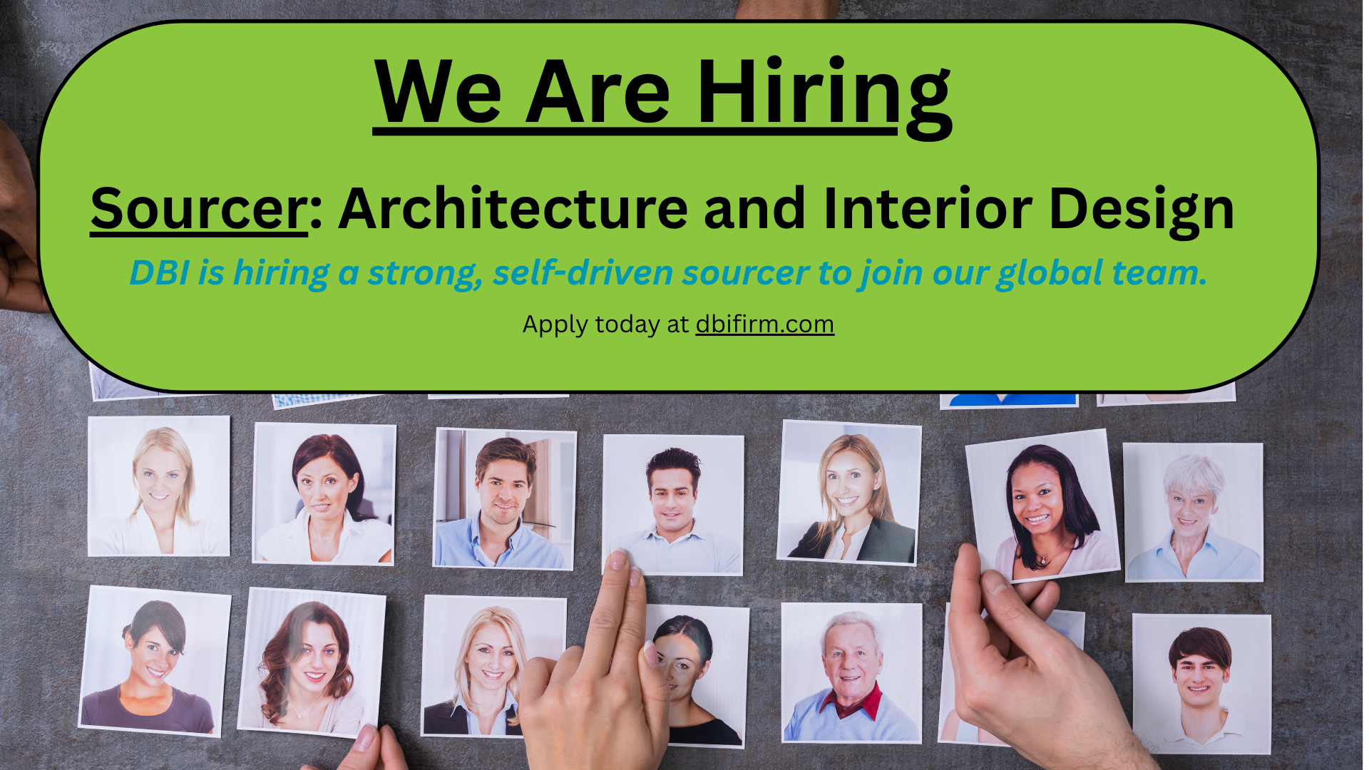 Recruiting Sourcer (Architecture & Interior Design Focus)