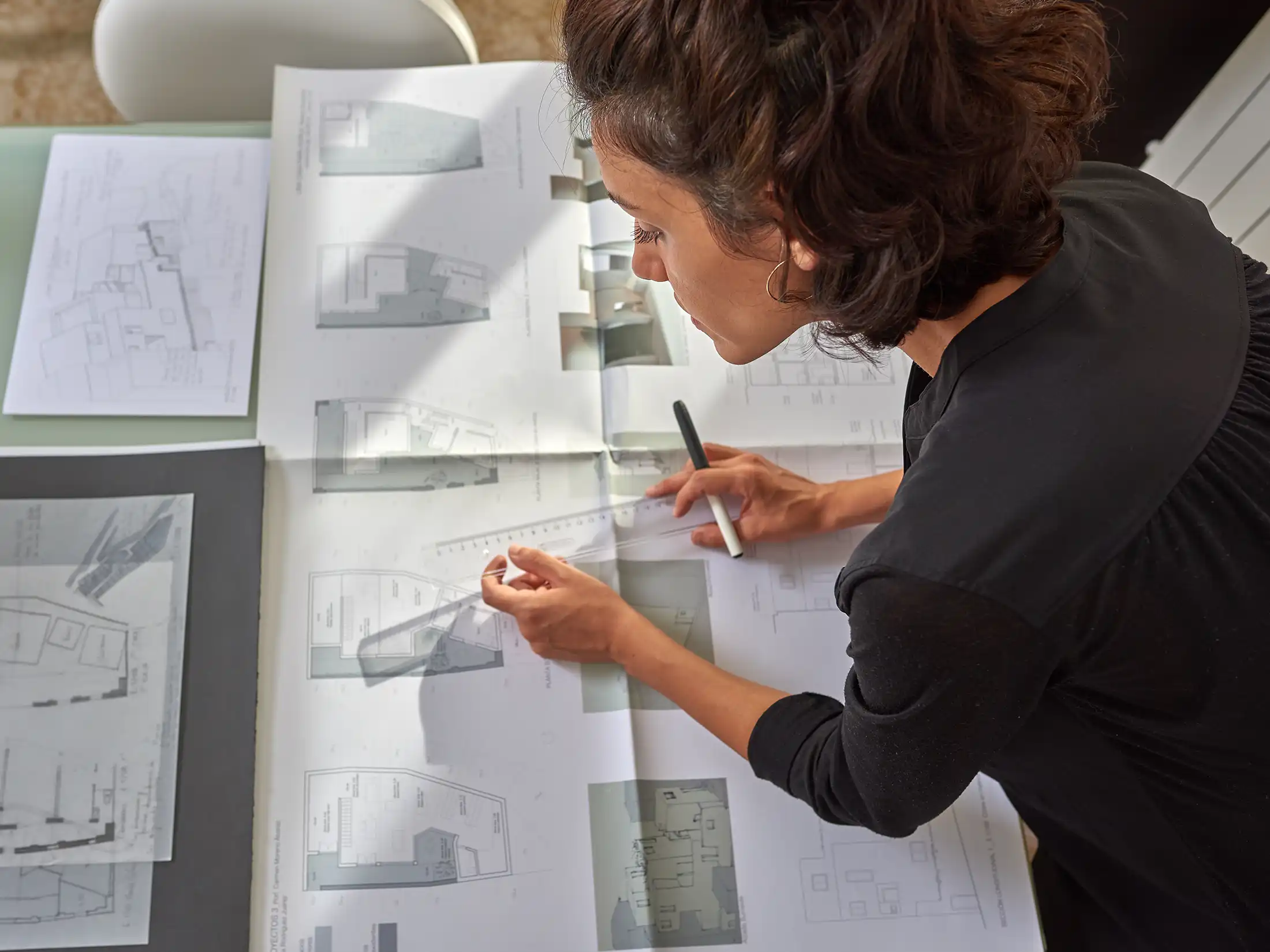 woman works as an architect woman works as an architect
