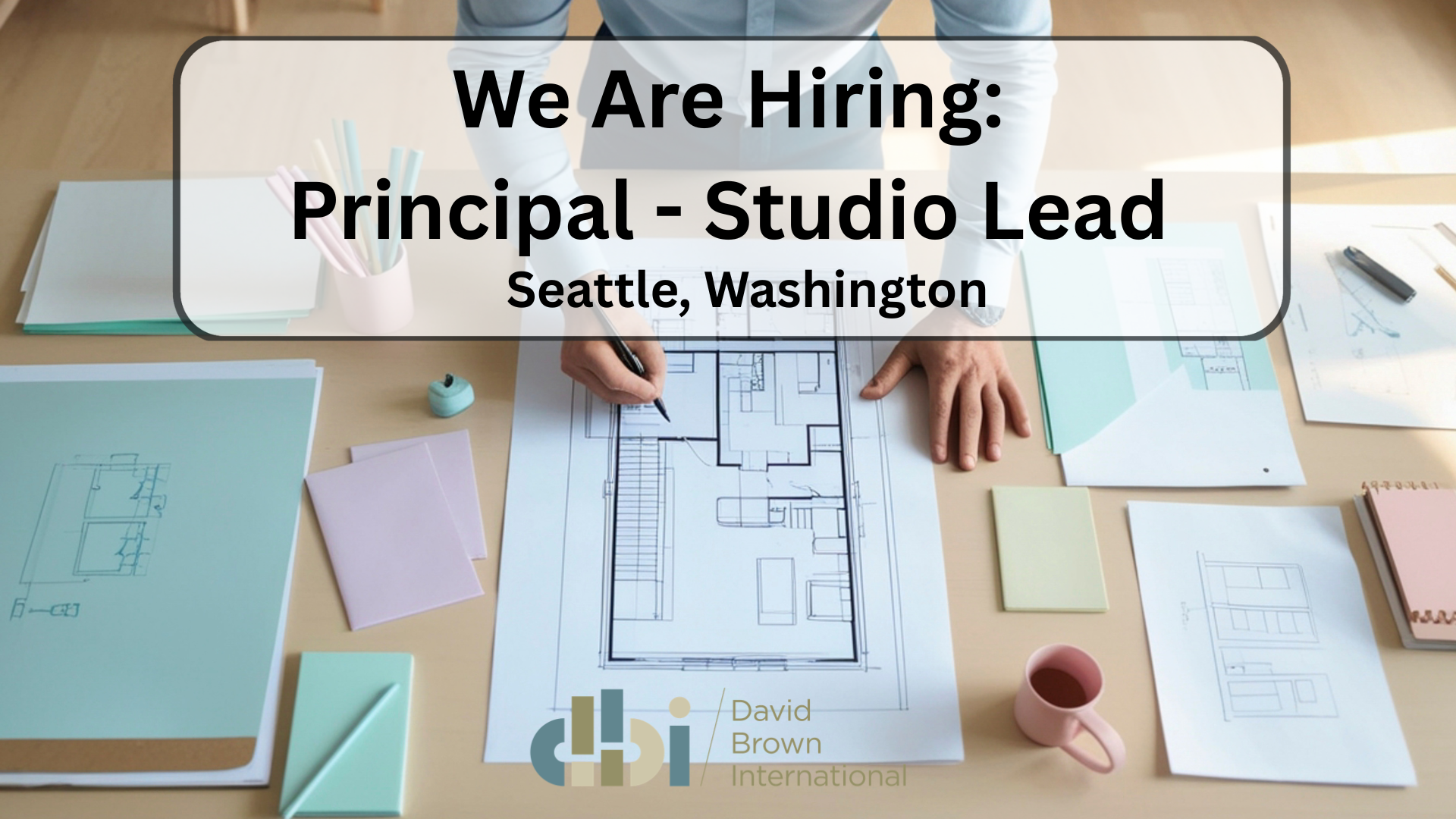 We Are Hiring Principal - Studio Lead