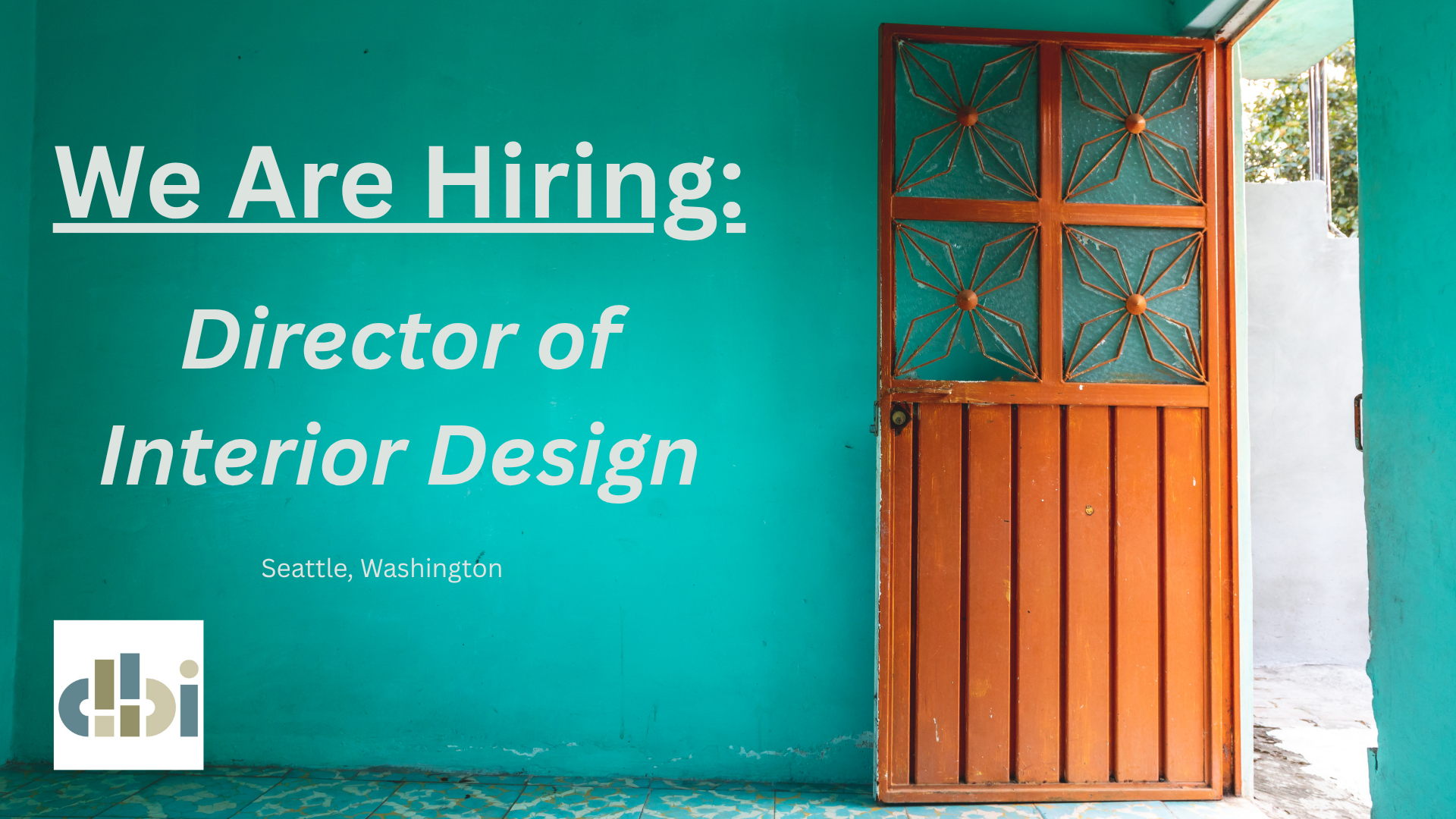 We Are Hiring Director of ID
